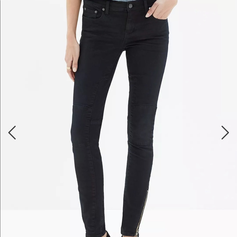 Madewell Skinny Skinny Ankle Zip Jeans